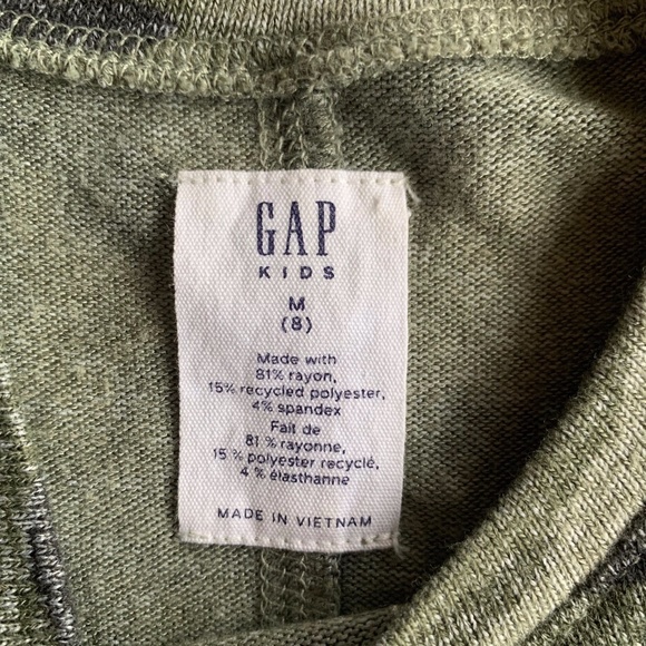 3/$45 ⭐️ GAP Kids Camo Knit Dress SIZE M (8) - Picture 4 of 5